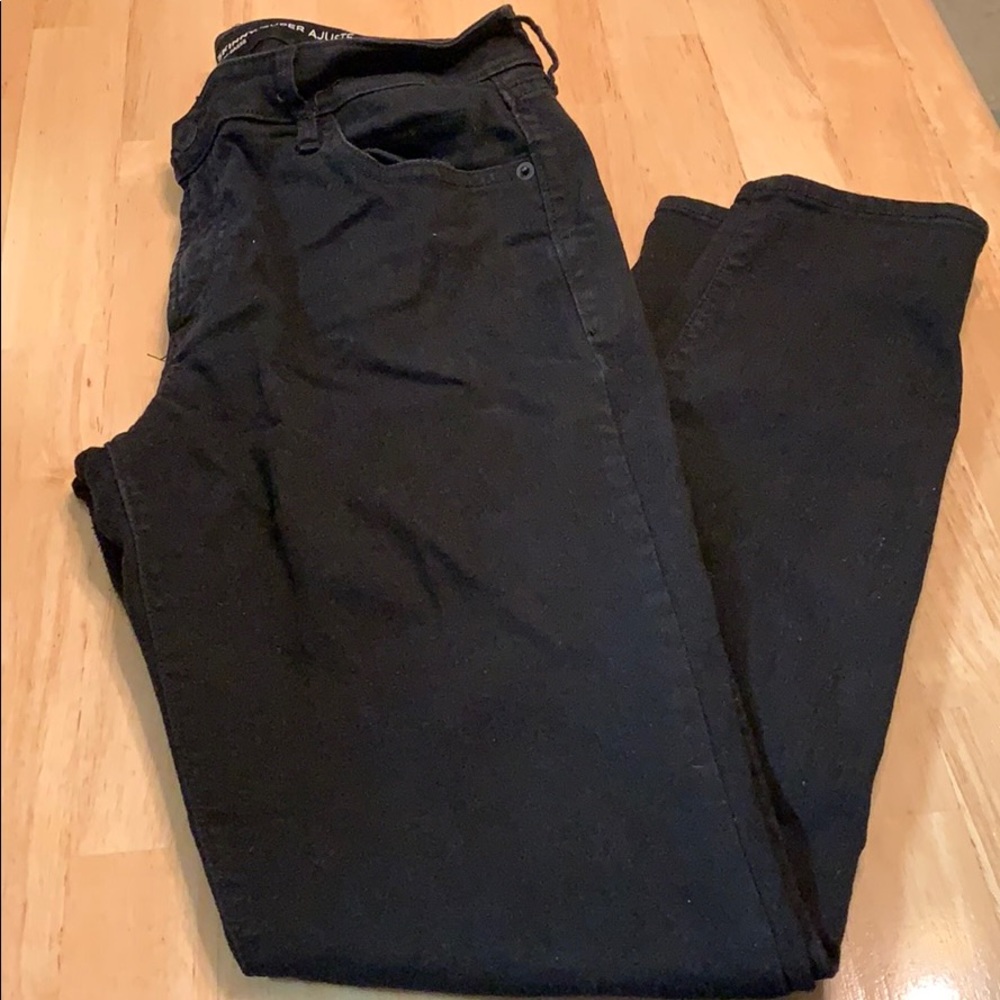Black skinny jeans